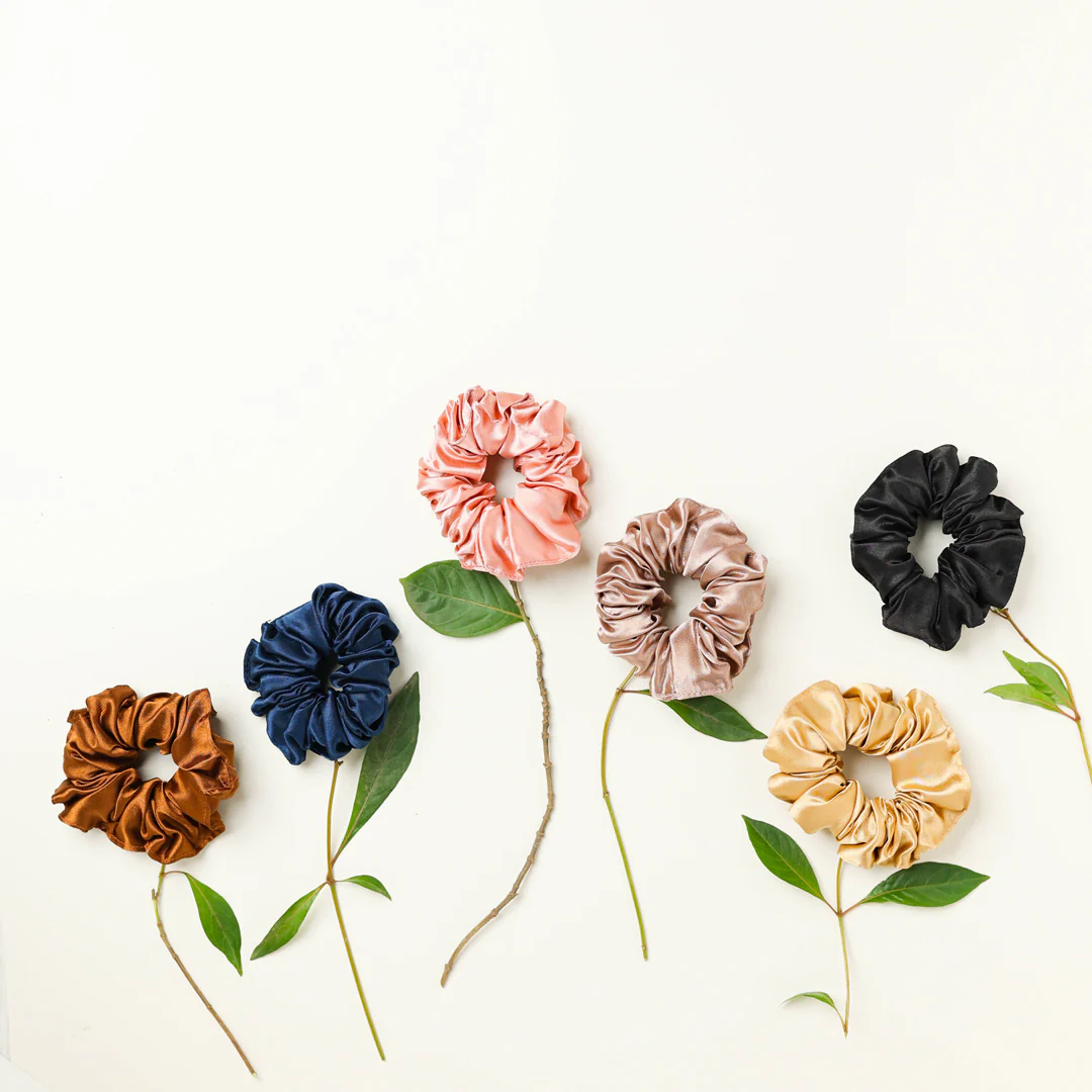 Italian Satin Scrunchies - Image 3