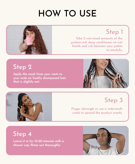 Protein Powered Deep Conditioning Hair Mask - Image 4