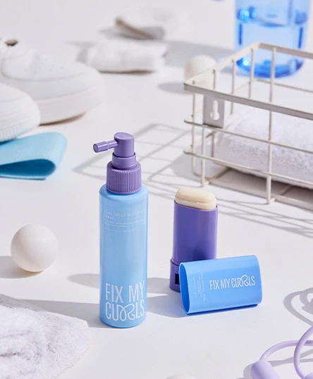Frizz Control Stick + Curl Gelly Activator Spray Duo - Image 2