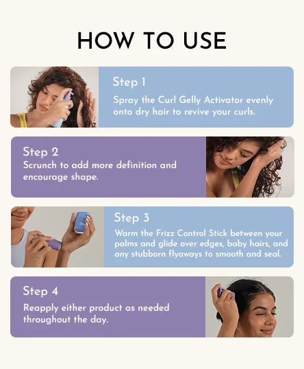 Frizz Control Stick + Curl Gelly Activator Spray Duo - Image 7