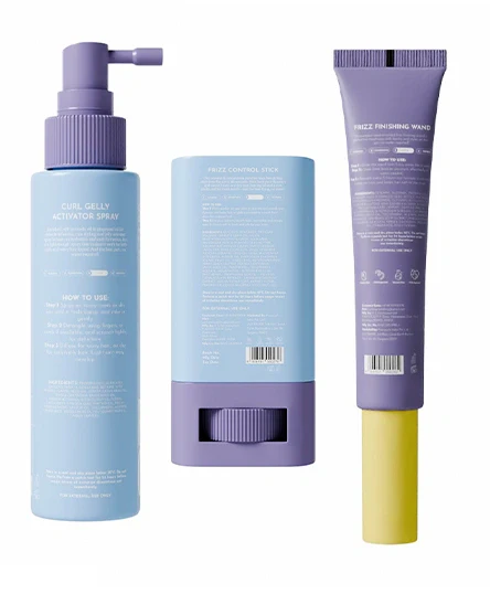 Frizz Control Stick + Frizz Finishing Wand + Curl Gelly Activator Spray Bundle - Image 9