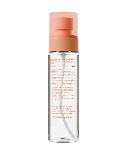 Warm Vanilla Hair & Body Perfume Mist - Image 7